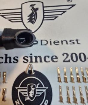 Kabelbaum 29 teilige Steckverbindung Cockpit – verbesserte Ausführung – Zündapp Typ 517 529 530 rundes Cockpit KS 50 GTS 50